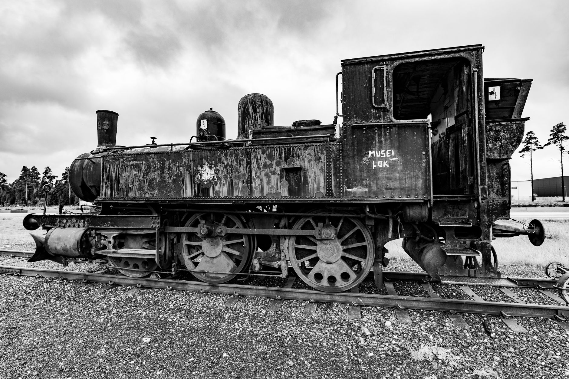 Model lokomotive HŽ 2044 s patinom